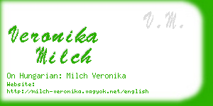 veronika milch business card